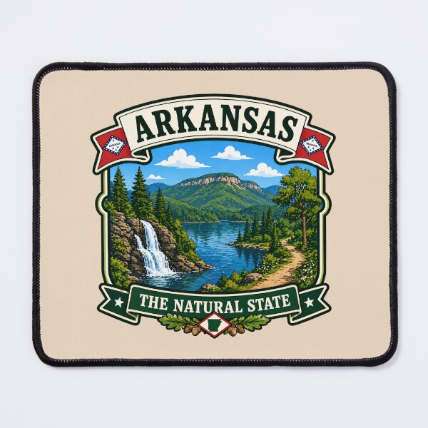 Item preview, Arkansas - The Natural State designed and sold by Myra365Art.