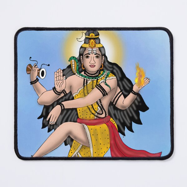 Item preview, Nataraja Cosmic Dance Artwork – Lord Shiva Tandava Art Design designed and sold by Harshit_Digital_Arts.