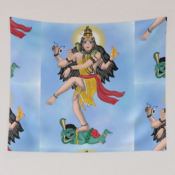 Item preview, Nataraja Cosmic Dance Artwork – Lord Shiva Tandava Art Design designed and sold by Harshit_Digital_Arts.