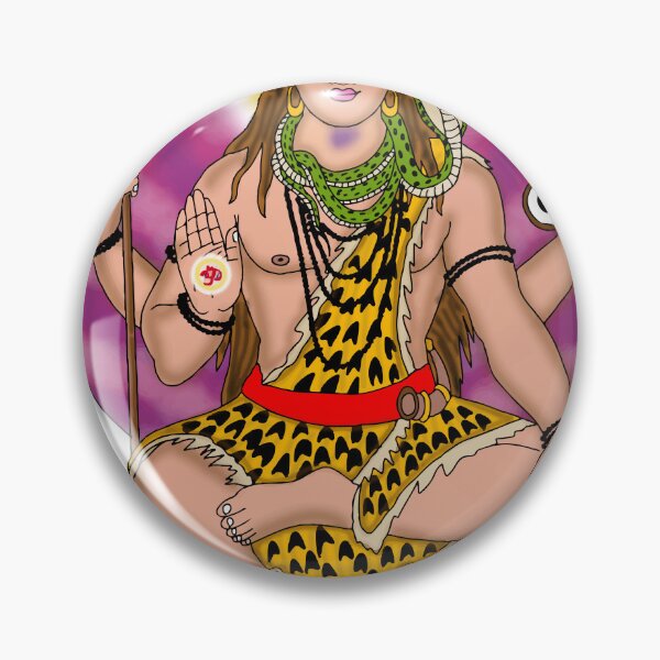 Item preview, Shankar Divine Artwork – Lord Shiva Spiritual Meditation Art Design designed and sold by Harshit_Digital_Arts.