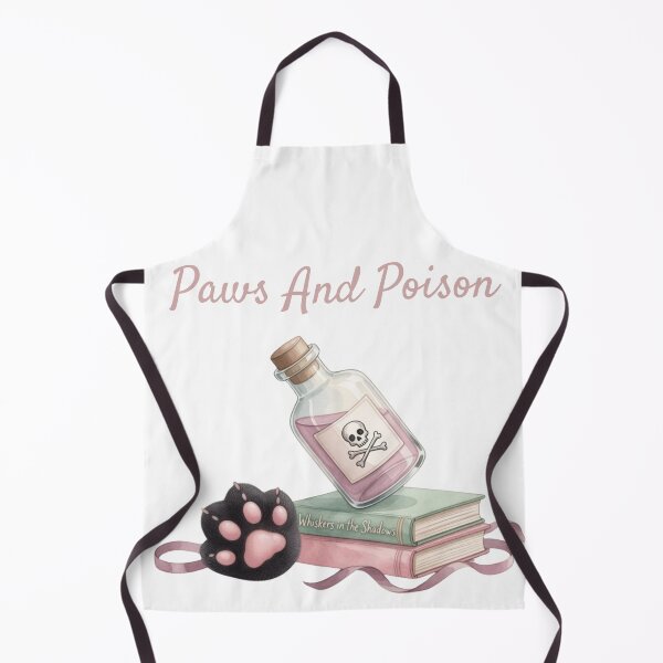 Item preview, Paws And Poison — Cozy Mystery Cat Paw Apothecary Tee designed and sold by kosimazaki.