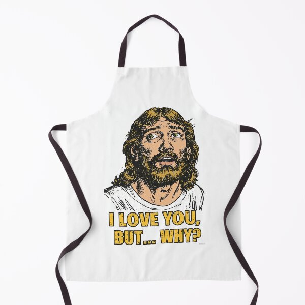 Item preview, I Love You But Why Classic Comic Jesus Art designed and sold by Piotrek0001.