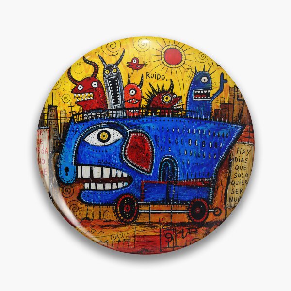 Item preview, Colorful Abstract Creature Street Art Surreal Illustration designed and sold by Modaozushi216.