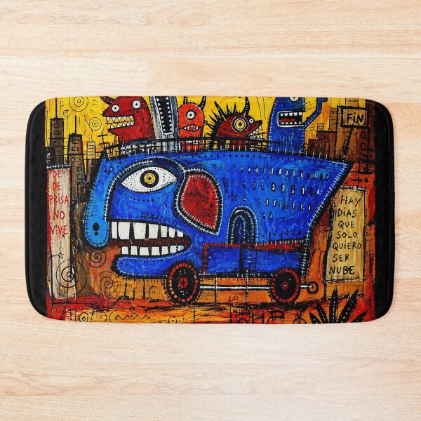 Item preview, Colorful Abstract Creature Street Art Surreal Illustration designed and sold by Modaozushi216.