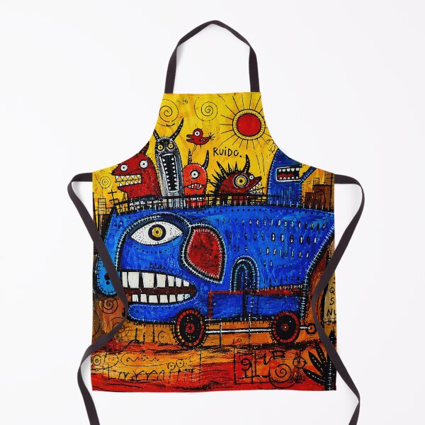 Item preview, Colorful Abstract Creature Street Art Surreal Illustration designed and sold by Modaozushi216.