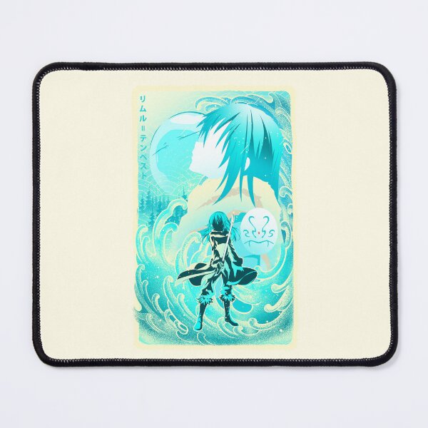 Item preview, Great Wave Rimuru Tempest Aesthetic Poster designed and sold by Hypertwenty Designs.
