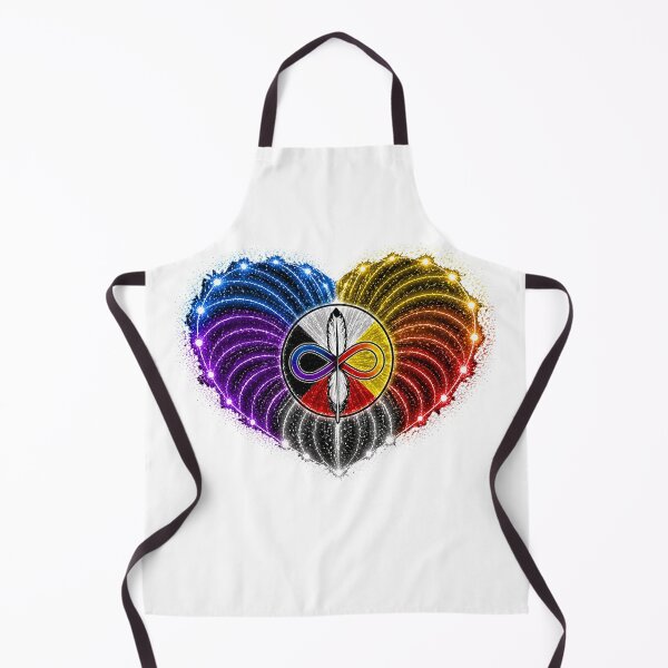 Item preview, HEART ON FIRE – STREAKS OF PRIDE ⚡✨ – LOVE BURST EDITION - Two-Spirit - 2S - Pride HEART - any background designed and sold by WheelieGdArt.