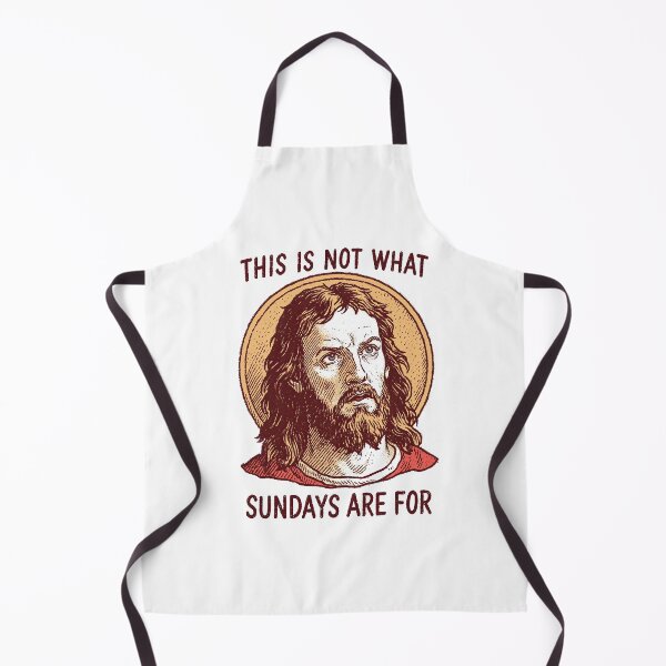 Item preview, Not What Sundays Are For Sepia Jesus Poster designed and sold by Piotrek0001.