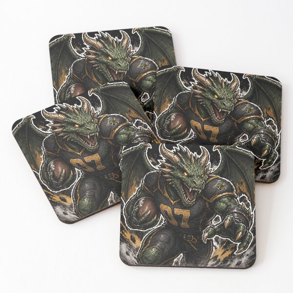 Item preview, Fierce Dragon American Football Player Mascot designed and sold by Pandora´s Box.