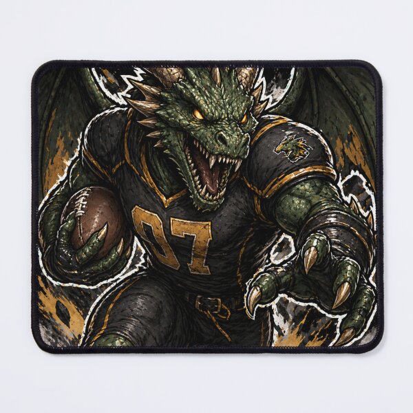 Item preview, Fierce Dragon American Football Player Mascot designed and sold by Pandora´s Box.