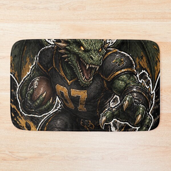 Item preview, Fierce Dragon American Football Player Mascot designed and sold by Pandora´s Box.
