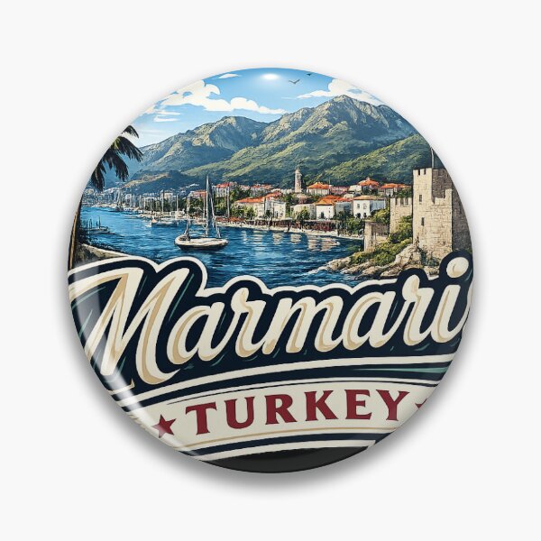 Item preview, Marmaris, Turkey Sticker designed and sold by BKubson.