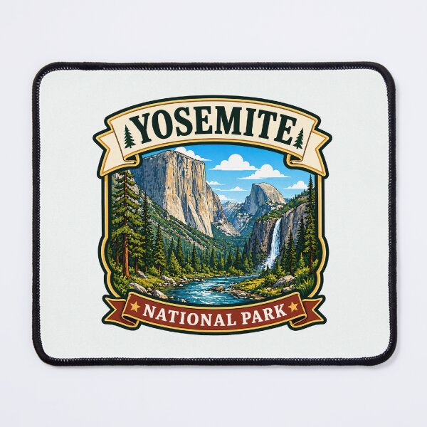 Item preview, Yosemite National Park, California - Granite Cliffs Scenic designed and sold by Myra365Art.