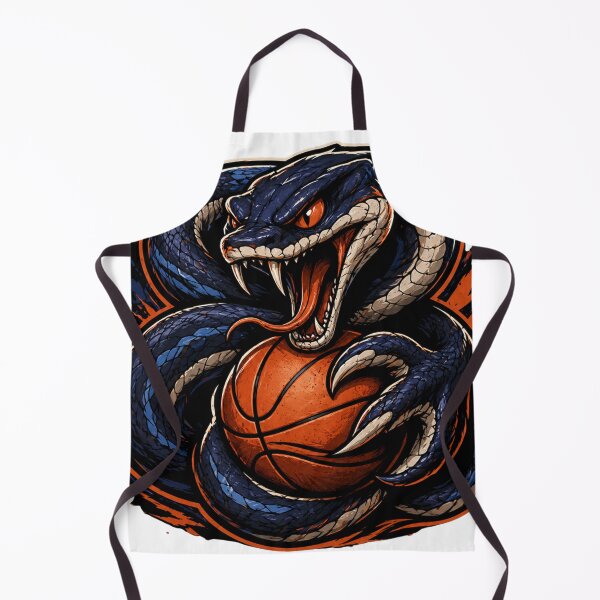 Item preview, Mamba Snake Coiled Around Basketball Mascot designed and sold by Pandora´s Box.