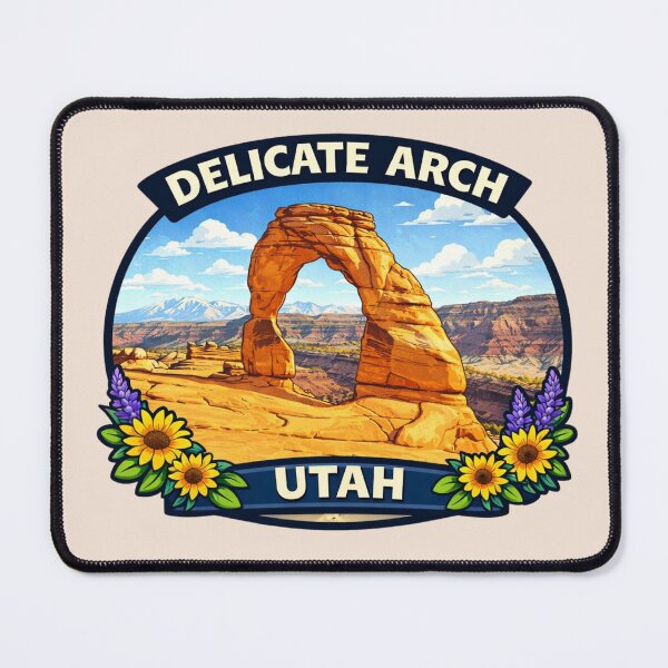 Item preview, Delicate Arch, Utah - Desert Landmark National Park designed and sold by Myra365Art.