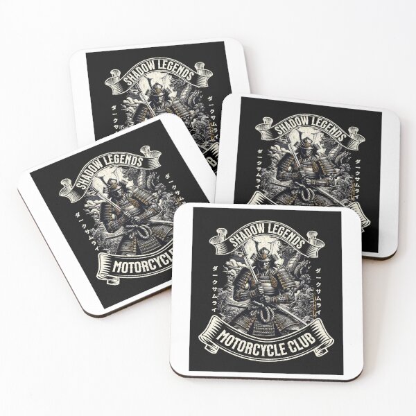 Item preview, Samurai Warrior, Japanese Design, Motorbike, Motorcycle Club designed and sold by bluesquidink.
