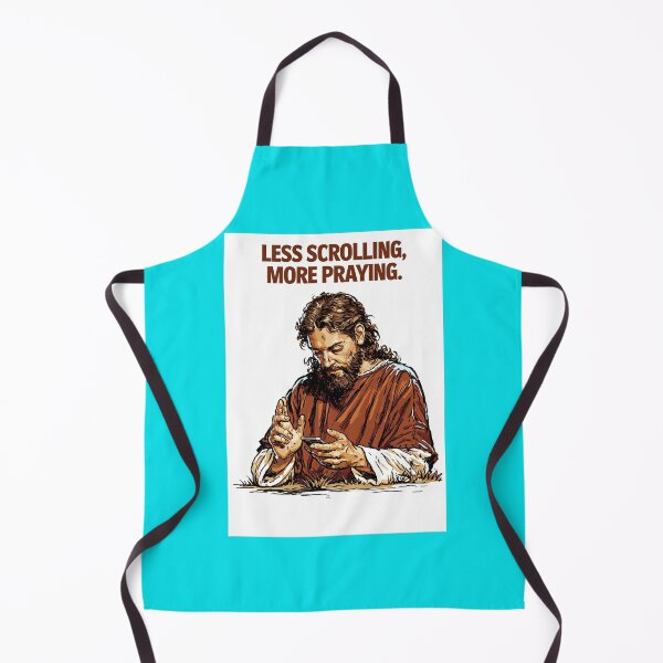 Item preview, Less Scrolling More Praying White Robe Jesus Phone designed and sold by Piotrek0001.
