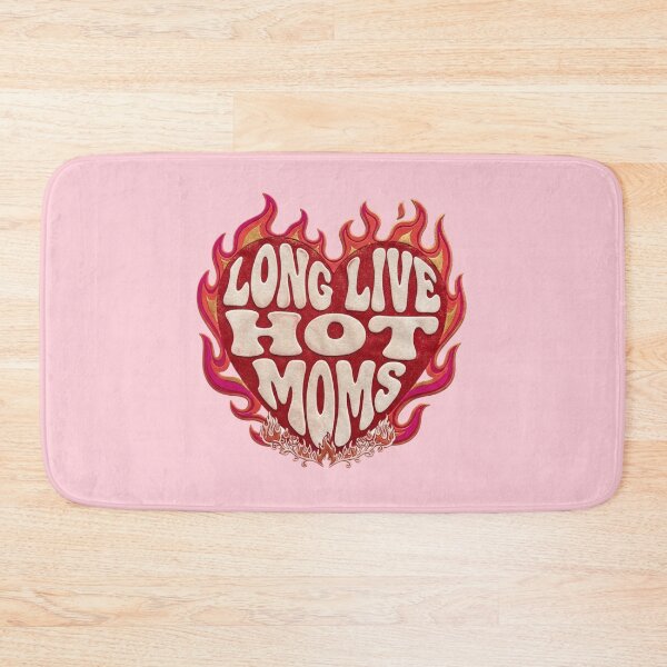 Item preview, Long Live Hot Moms Retro Flame Design designed and sold by BWAYZ.