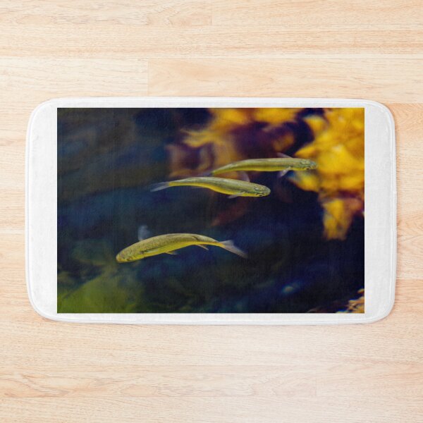Item preview, Small Tropical Fish Swimming In Aquarium With Yellow Coral Background And Grouping designed and sold by Nmallia.