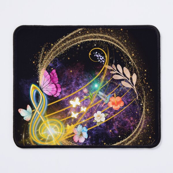 Item preview, Eternal Melody: Cosmic Symphony and Flowers designed and sold by Diseño que alegran tu día.