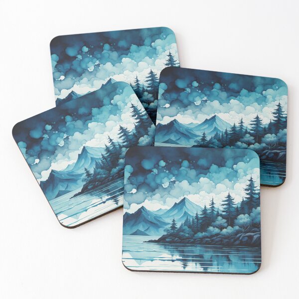 Item preview, Where Mountains Dream designed and sold by Undersea Ai Art.