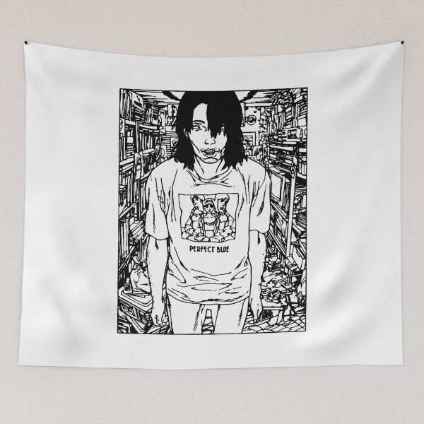 Item preview, Perfect Blue - Me-Mania - Room - black print designed and sold by R-A Designs.