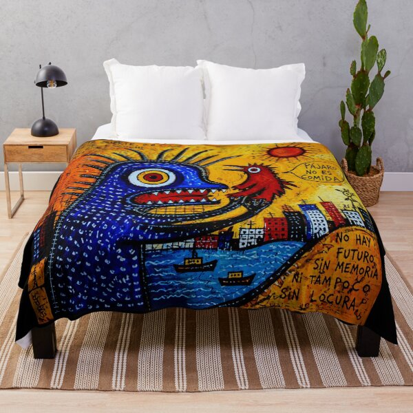 Item preview, Pajaro No Es Comida Surreal Bird City Illustration designed and sold by Modaozushi216.