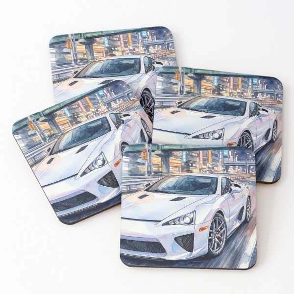 Item preview, Artistic Watercolor Painting Of A Fast Japanese Car designed and sold by RevUpDesign.