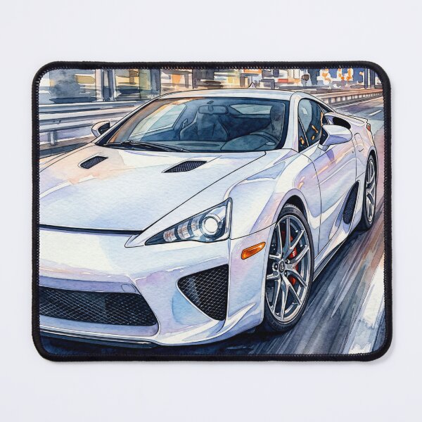 Item preview, Artistic Watercolor Painting Of A Fast Japanese Car designed and sold by RevUpDesign.