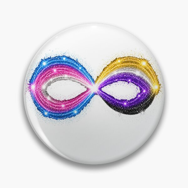 Item preview, SUPPORTING OUR COMMUNITY – STREAKS OF PRIDE ⚡✨ – INFINITY BURST  EDITION - Trans + Nonbinary - Infinity Pairing - any background designed and sold by WheelieGdArt.
