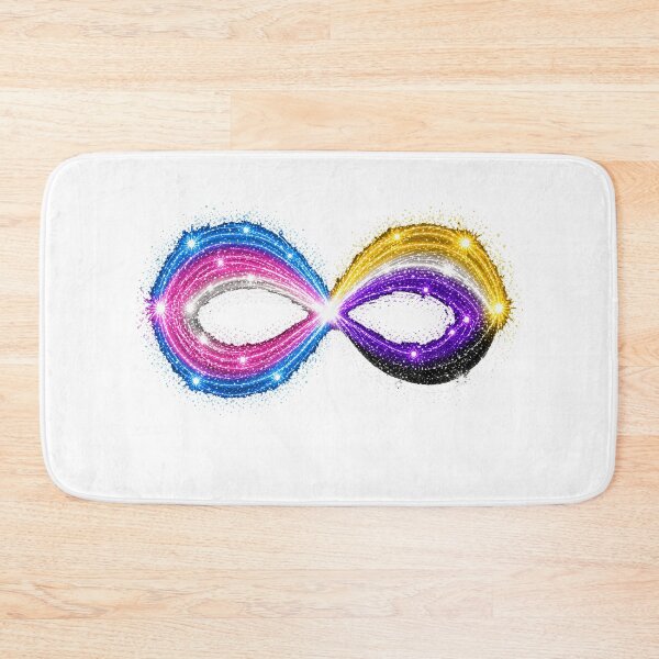 Item preview, SUPPORTING OUR COMMUNITY – STREAKS OF PRIDE ⚡✨ – INFINITY BURST  EDITION - Trans + Nonbinary - Infinity Pairing - any background designed and sold by WheelieGdArt.
