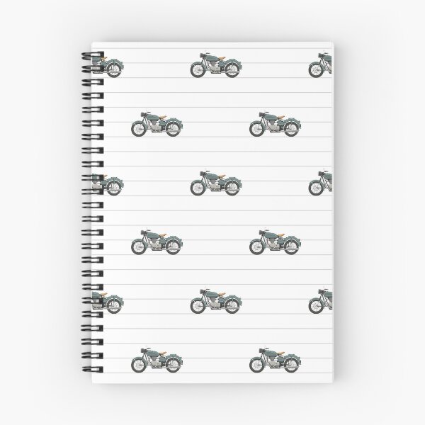 Item preview, Vintage Motorcycle Seamless Pattern Design designed and sold by NadDot.