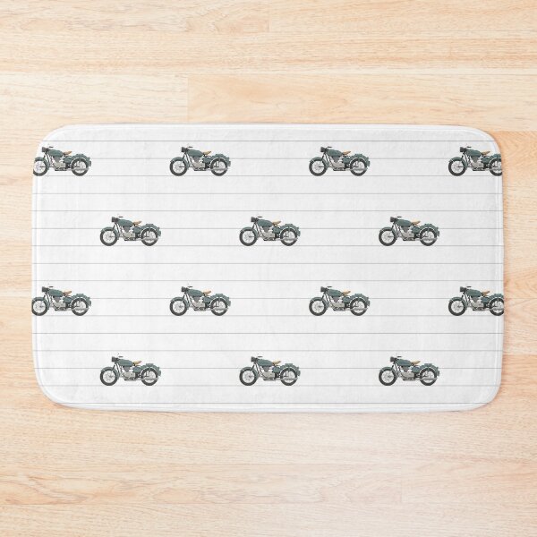 Item preview, Vintage Motorcycle Seamless Pattern Design designed and sold by NadDot.
