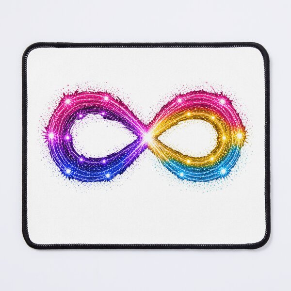 Item preview, SUPPORTING OUR COMMUNITY – STREAKS OF PRIDE ⚡✨ – INFINITY BURST EDITION - Bisexual + Pansexual - Infinity Pairing - any background designed and sold by WheelieGdArt.