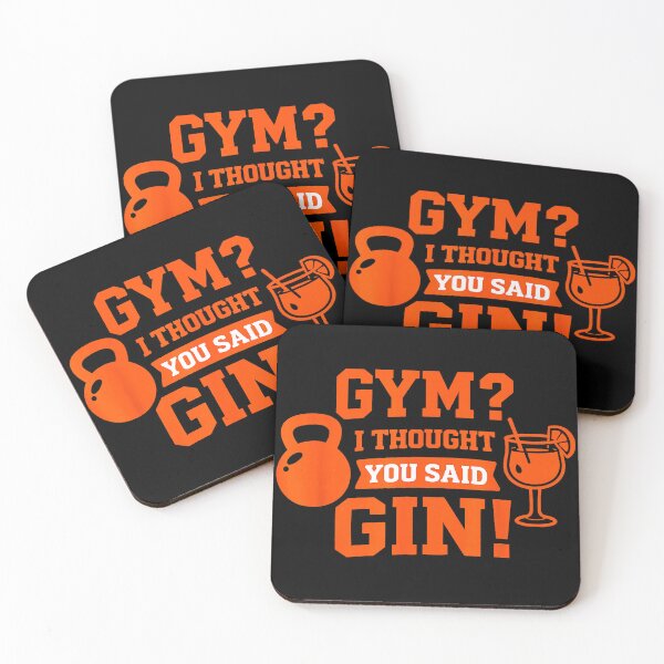 Item preview, Gym? I Thought You Said Gin Funny Workout  designed and sold by eliramaison.