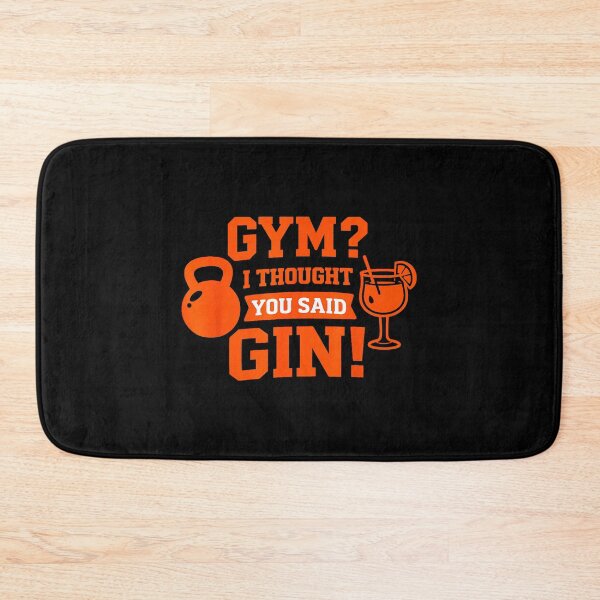 Item preview, Gym? I Thought You Said Gin Funny Workout  designed and sold by eliramaison.