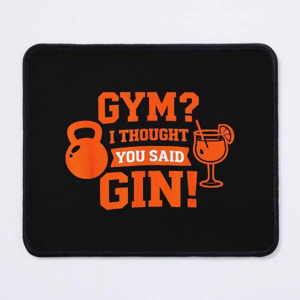 Item preview, Gym? I Thought You Said Gin Funny Workout  designed and sold by eliramaison.