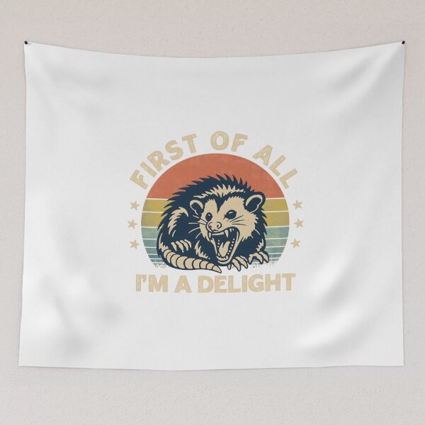 Item preview, First Of All I'm A Delight designed and sold by PatelCarol.