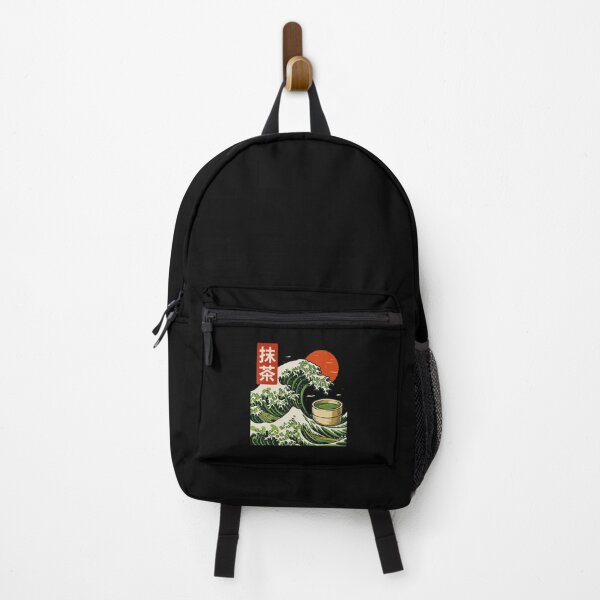 Item preview, Matcha Wave Japanese Style Green Tea Illustration designed and sold by titanlevi.