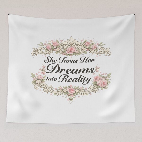 Item preview, She trusts her dreams into reality designed and sold by Your-Muse-Shop.