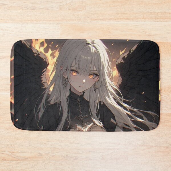 Item preview, Dark angel woman anime and flames designed and sold by ArtsJulian.