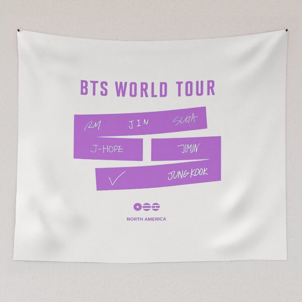 Item preview, Purple World Tour – North America Tour Concert Graphic designed and sold by RADesignHub.