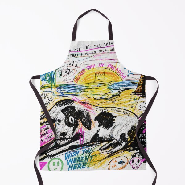 Item preview, Wish You Weren’t Here Sad Dog Scribble  designed and sold by Modaozushi216.