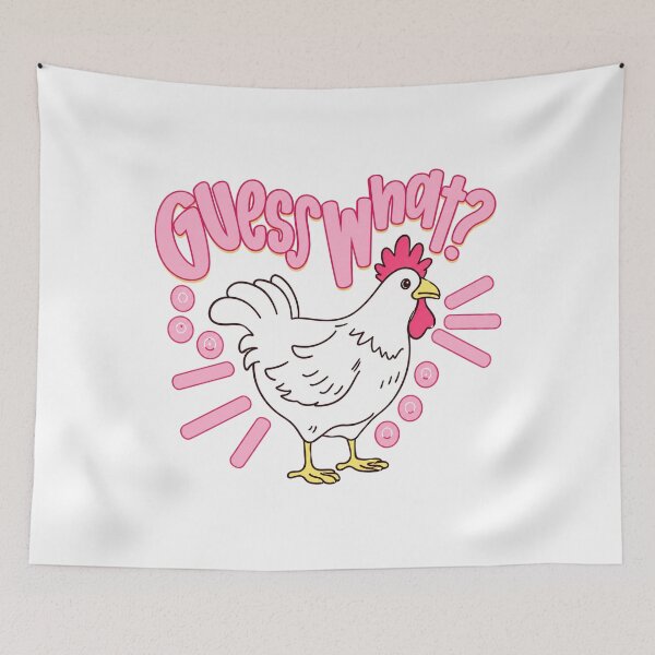 Item preview, Guess What Chicken Butt, Funny Preppy Sublimation designed and sold by SideAway.