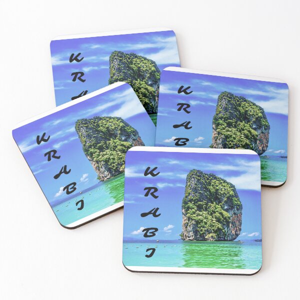 Item preview, Krabi Thailand Paradise Rock | Tropical Island Ocean Travel Art designed and sold by Lunaria Arts.