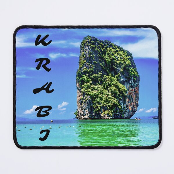 Item preview, Krabi Thailand Paradise Rock | Tropical Island Ocean Travel Art designed and sold by Lunaria Arts.