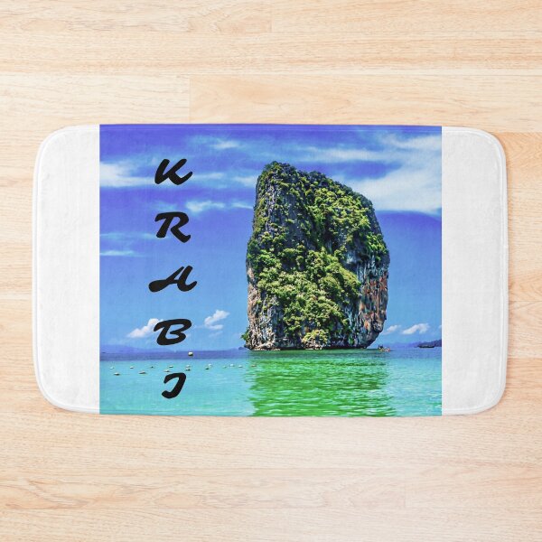 Item preview, Krabi Thailand Paradise Rock | Tropical Island Ocean Travel Art designed and sold by Lunaria Arts.