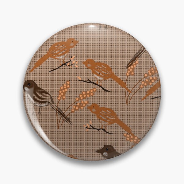 Item preview, Bird Pattern  designed and sold by Nightflyer Art.
