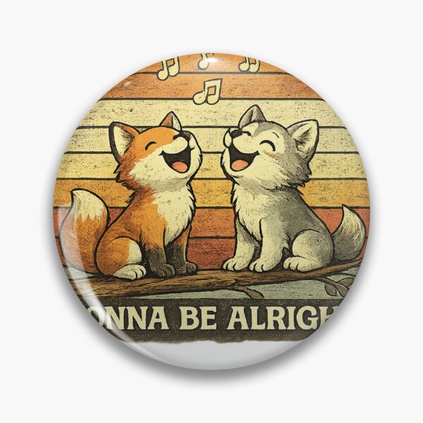 Item preview, Cute Fox Duo Retro Vintage Animal T-Shirt Design designed and sold by Amitabr14.