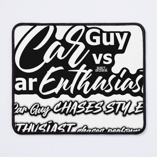 Item preview, Car Guy vs Car Enthusiast - Quote designed and sold by Car Guy "vs" Car Enthusiast Fashion est.2026.